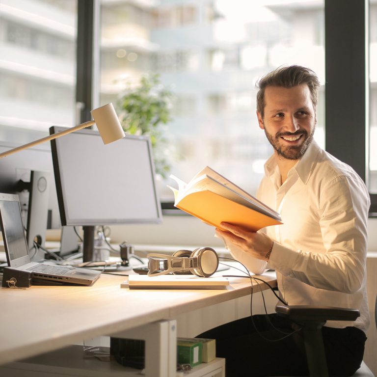 Person at work staging SmartSafe Embedded - ExactTrak